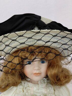 Vintage Straw Doll Hat